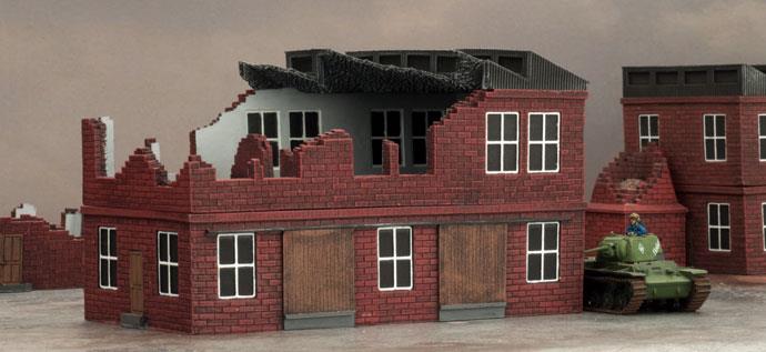 Destroyed Brick Factory
