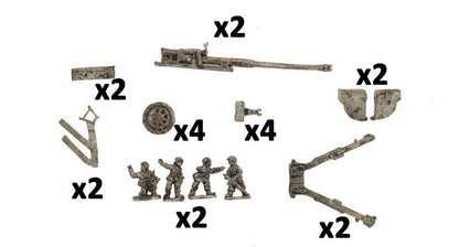 Flames of War German 8.8cm PaK43 Tank Hunter Platoon