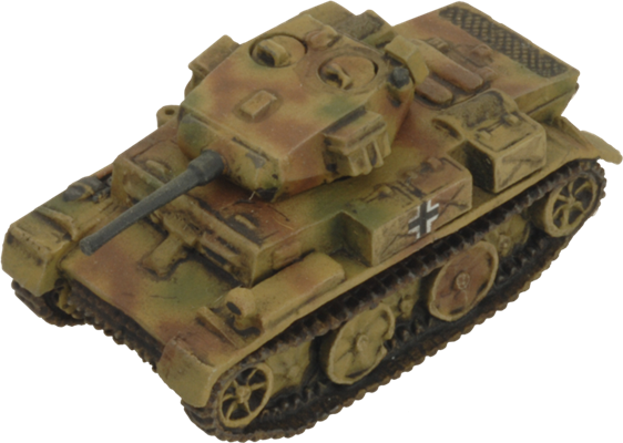 FOW German Panzer II (Luchs) Scout Troop