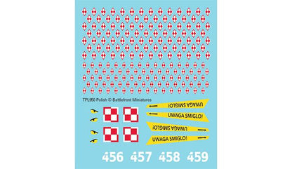 WWIII Team Yankee WARSAW PACK Decals