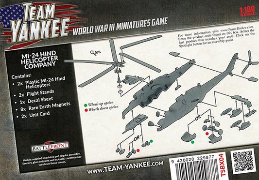 WWIII: Team Yankee Soviet Mi-24 Hind
