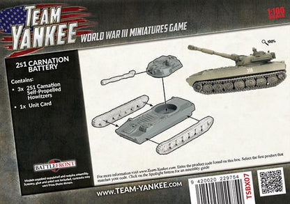 WWIII: Team Yankee Soviet 2S1 Carnation Battery