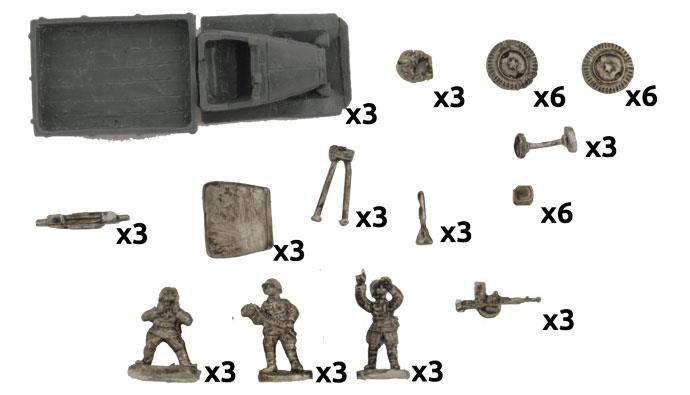 Mid War Soviets Enemy at the Gates DShK AA MG Platoon