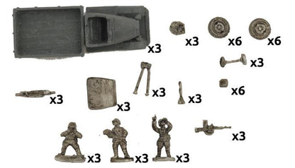 Mid War Soviets Enemy at the Gates DShK AA MG Platoon