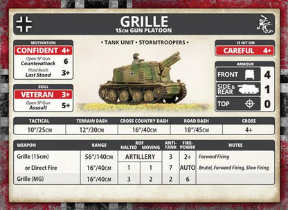 Flames of War German Grille 15cm