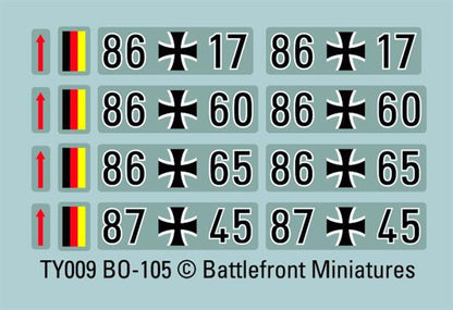 WWIII: Team Yankee West German BO-105P Anti-tank Helicopter Flight
