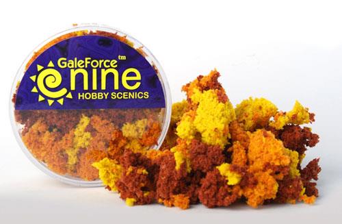 GF9 Hobby Round: 3 Color Clump Foliage Mix