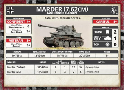 FOW German Marder (7.62cm) Tank-hunter Platoon