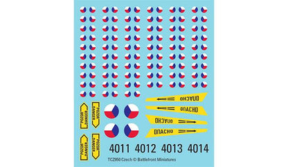 WWIII Team Yankee WARSAW PACK Decals