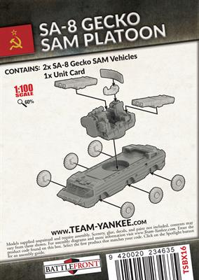 WWIII: Team Yankee Soviet SA-8 Gecko SAM Battery