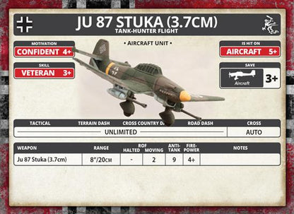 FOW German Ju 87 Stuka Flight