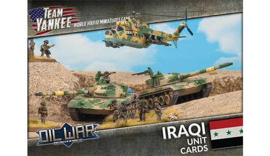WWIII: Team Yankee Oil War Unit Cards