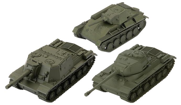 U.S.S.R. Tank Platoon (T-70, IS-2, ISU-152)