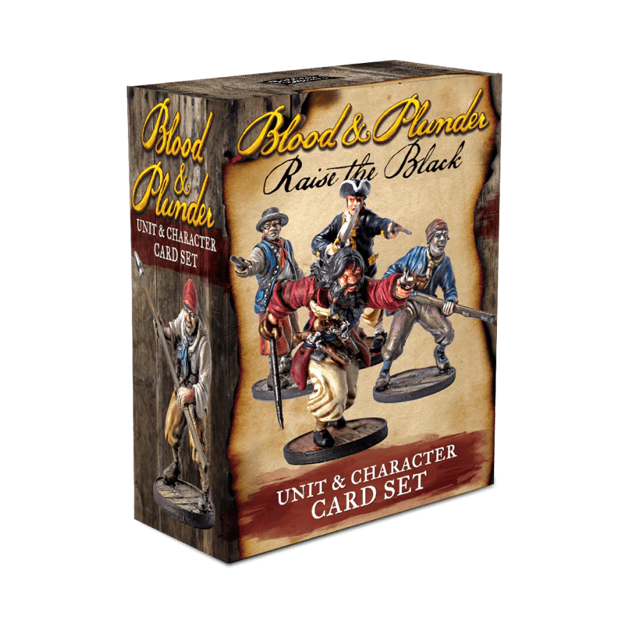 Blood & Plunder Raise the Black Unit Card Deck
