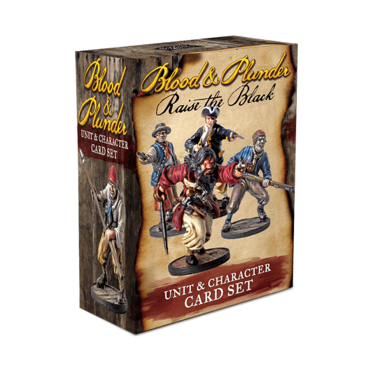 Blood & Plunder Raise the Black Unit Card Deck