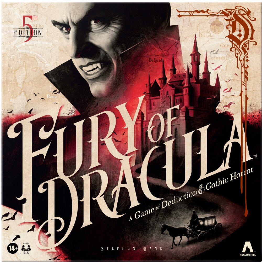Fury of Dracula Board Game
