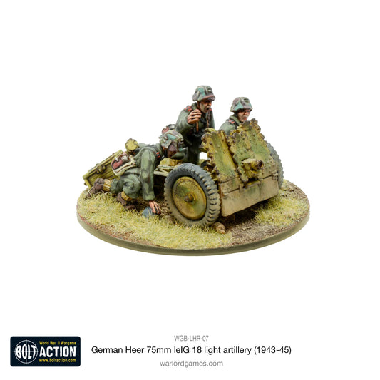 Bolt Action German Army Leig 18 Infantry Gun