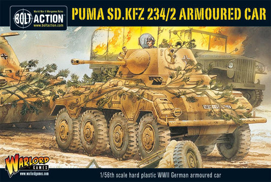 Bolt Action Puma SD.KFZ 234/2 Armoured Car