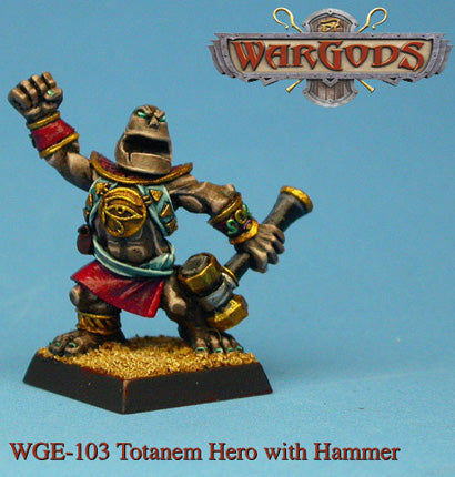WarGods of Aegyptus To-Tanem Hero with Hammer