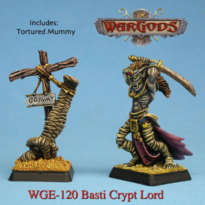 WarGods of Aegyptus Basti Crypt Lord With Tortured Mummy