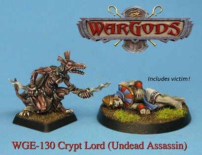 WarGods of Aegyptus Typhon Assassin Crypt Lord With Victim