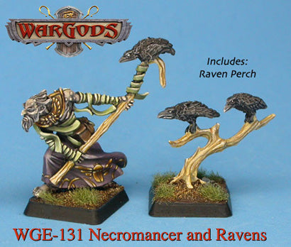 WarGods of Aegyptus Necromancer With Ravens
