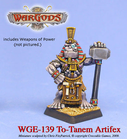 WarGods of Aegyptus To-Tanem Artifex, With Weapons Of Power