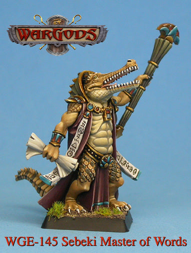 WarGods of Aegyptus Sebeki Master Of Words
