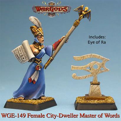 WarGods of Aegyptus Asar Master Of Words With Eye Of Ra
