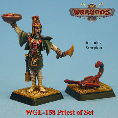 WarGods of Aegyptus Priest Of Set, With Scorpion