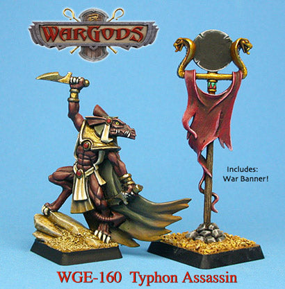 WarGods of Aegyptus Typhon Assassin With War-Banner