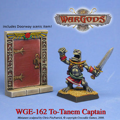 WarGods of Aegyptus To-Tanem Captain, With Doorway