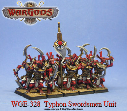 WarGods of Aegyptus Typhon Swordsman Unit (10)