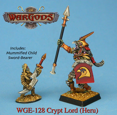 WarGods of Aegyptus Heru Crypt Lord With Weapon Bearer