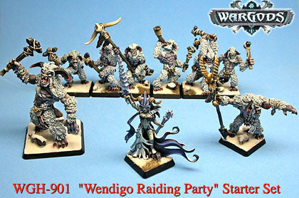 WarGods of Wendigo Raiding Party Starter Set