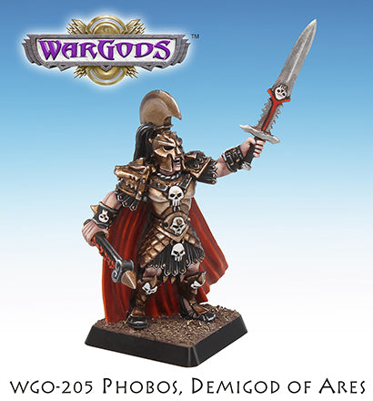 WarGods of Olympus Phobos, Demigod of Ares