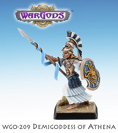 WarGods of Olympus Demigoddess of Athena