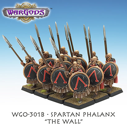 WarGods of Olympus Spartan Phalanx - The Wall