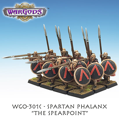 WarGods of Olympus Spartan Phalanx - The Spearpoint