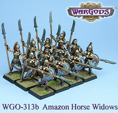 WarGods of Olympus Amazon Warrior Unit - Horse Widows (12)