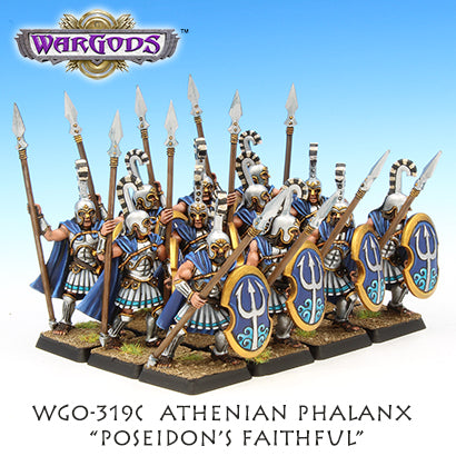 WarGods of Olympus Athens Hoplite Unit - Poseidon's Faithful