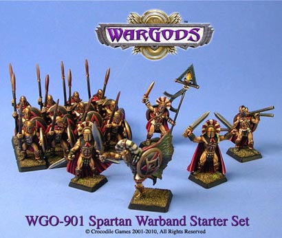 WarGods of Olympus Spartan Warband