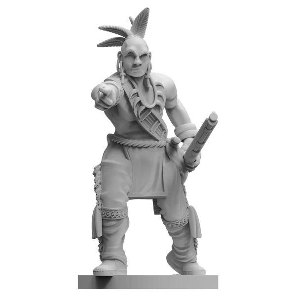 Blood & Plunder Woodland Native Commander