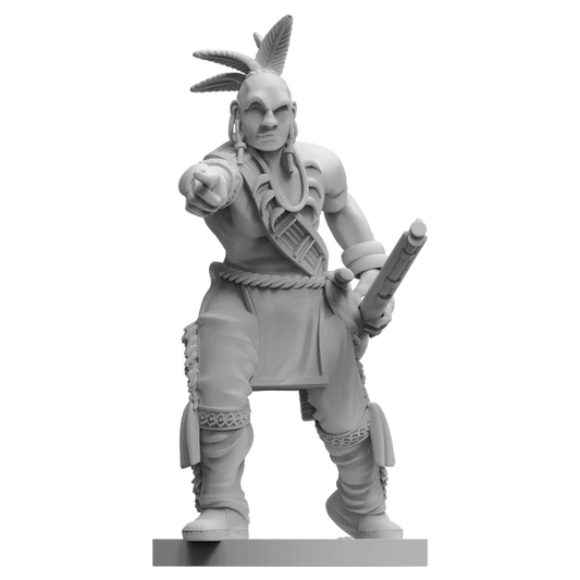 Blood & Plunder Woodland Native Commander