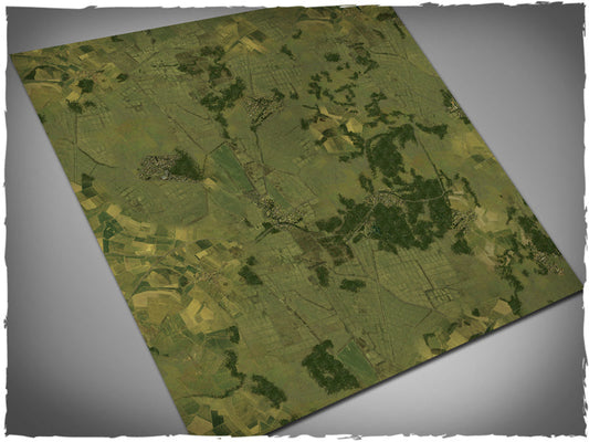 Deep-Cut Studio Game Mat - Aerial Countryside