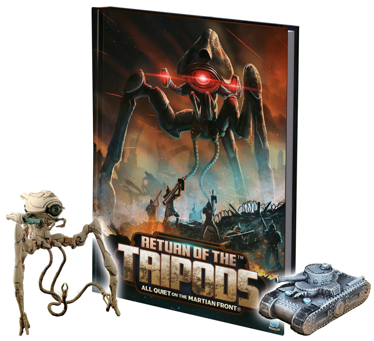 Return of the Tripods All Quiet on the Martian Front 2nd Edition Rulebook