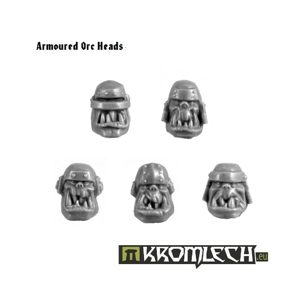 Kromlech Armoured Orc Heads (10)