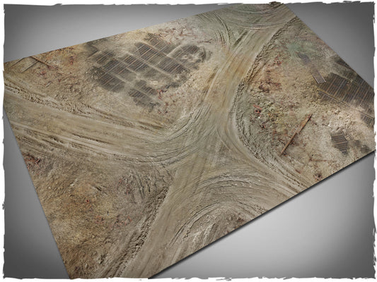 Deep-Cut Studio Game Mat - Ash Wasteland