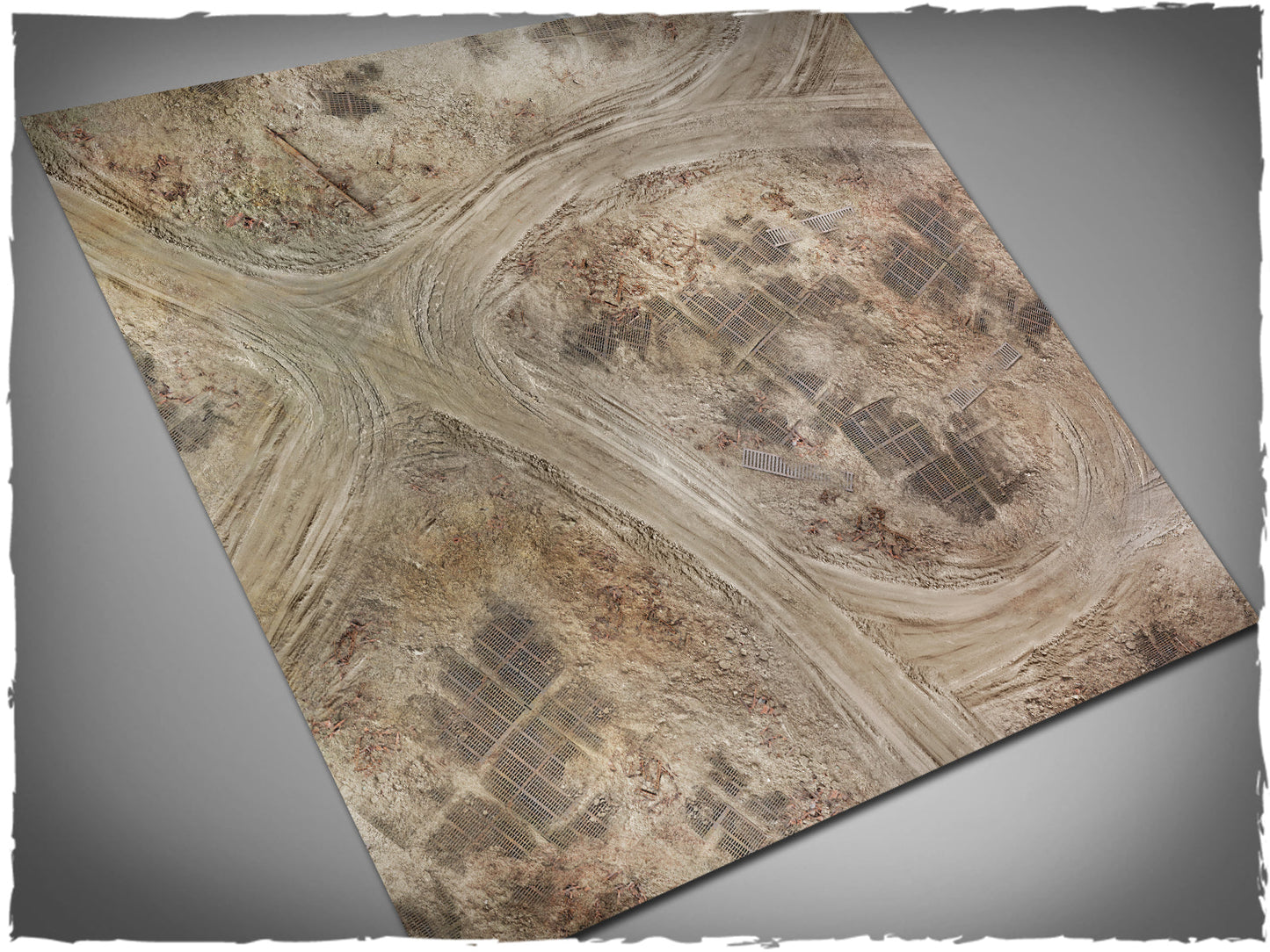Deep-Cut Studio Game Mat - Ash Wasteland