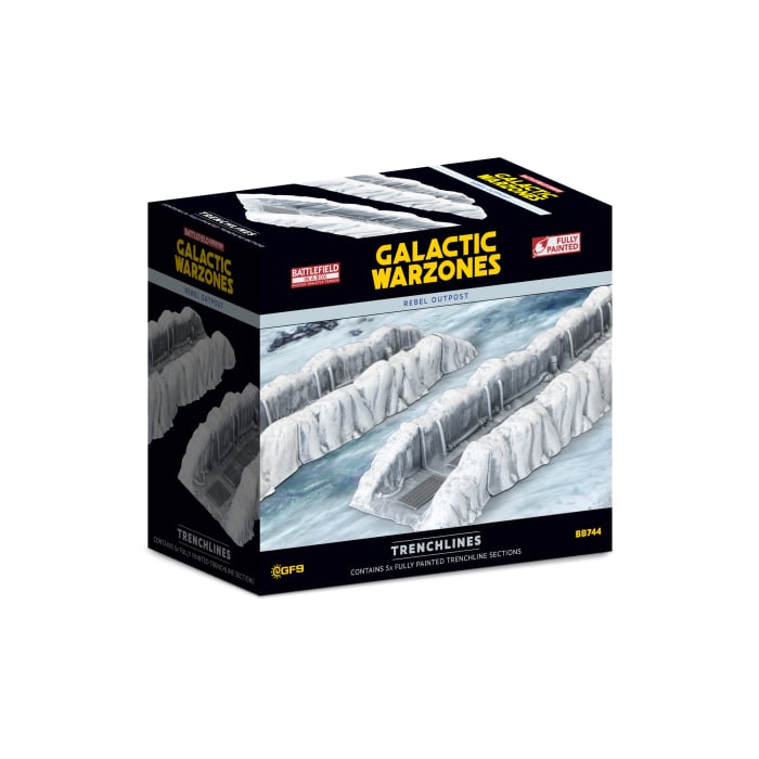 Galactic Warzones Rebel Outpost Trenchlines